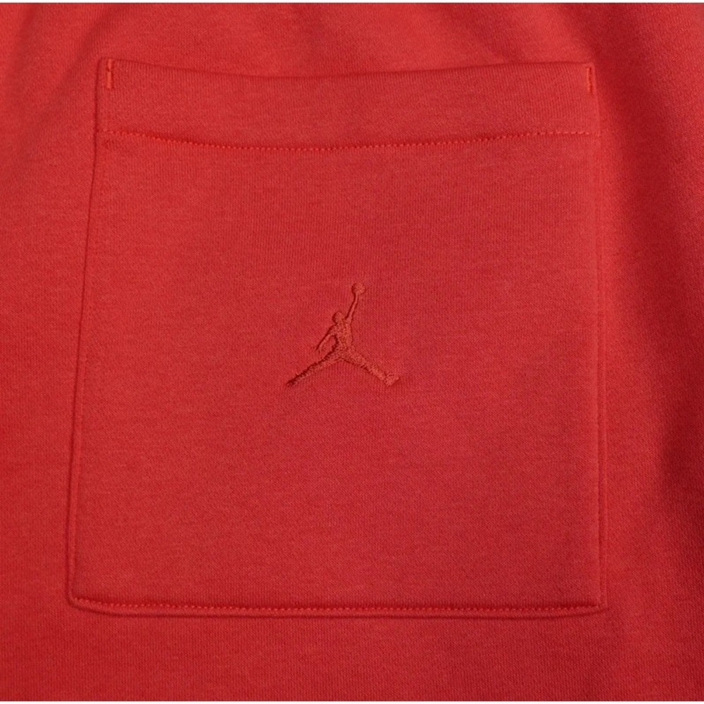 Jordan Flight Fleece Shorts Standard Fit Red FN4535-604 3XL - Picture 6 of 12